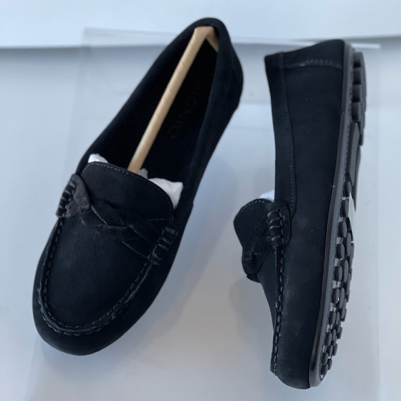 Vionic Women's Black Suede Flats Loafer Slip On Shoes Montara, Sz 5M - Picture 11 of 11